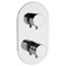 Chrome Extension Kit for Remer Thermostatic Mixers and Diverters